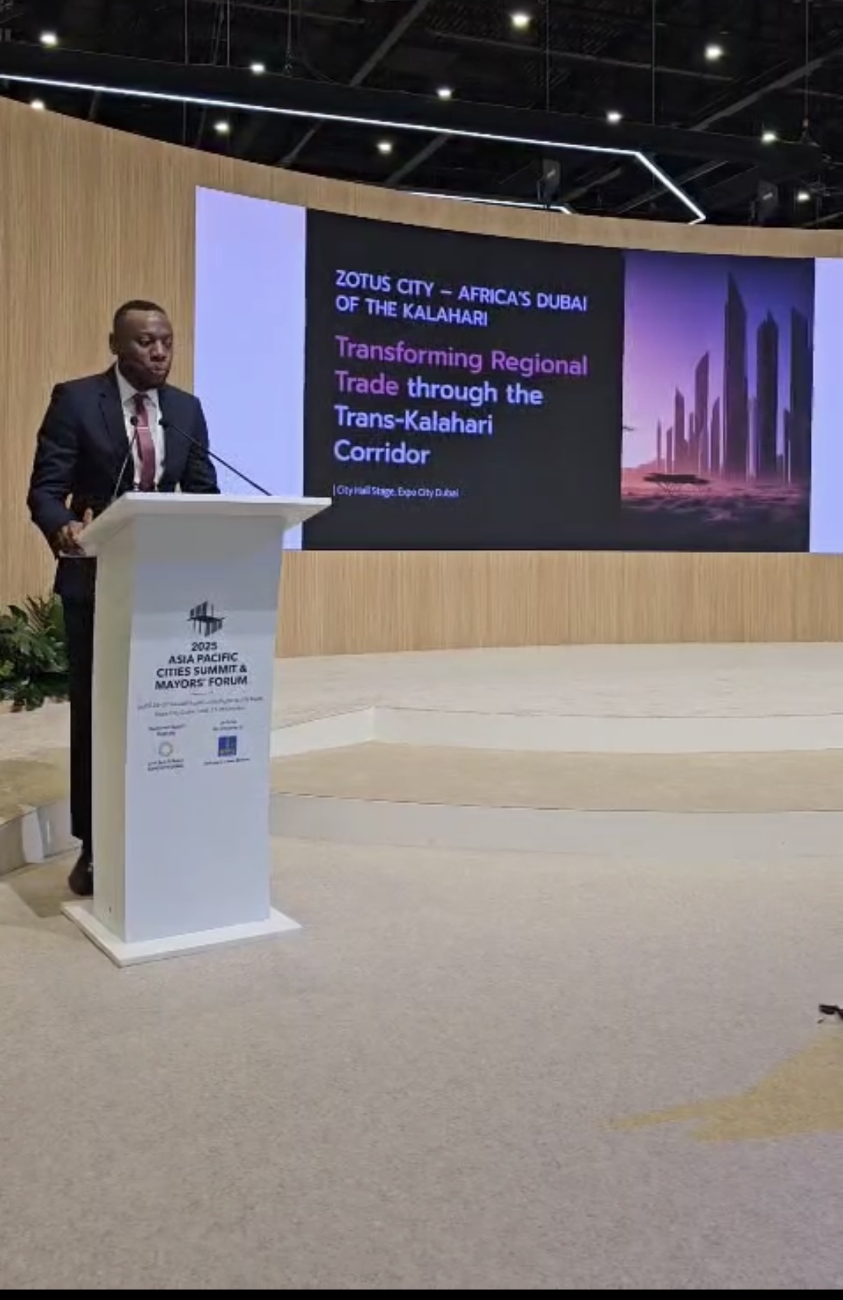 Zotus City at Asia Pacific Cities Summit 2025 Dubai